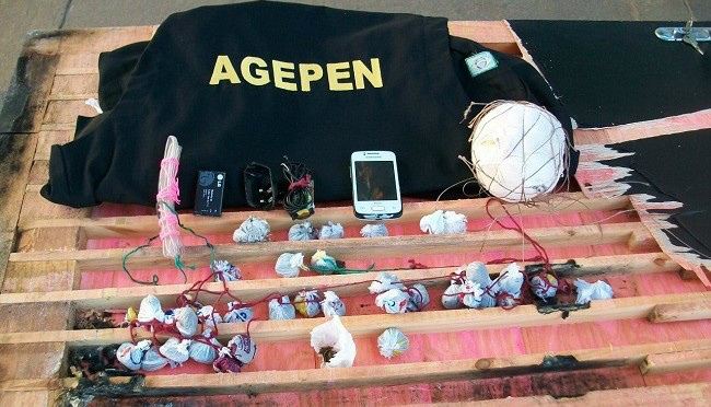 Itens ilicitos apreendidosFoto: Assessoria de Imprensa