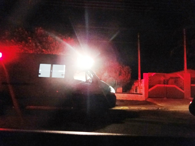 Momento do resgate da criança em sua residência 