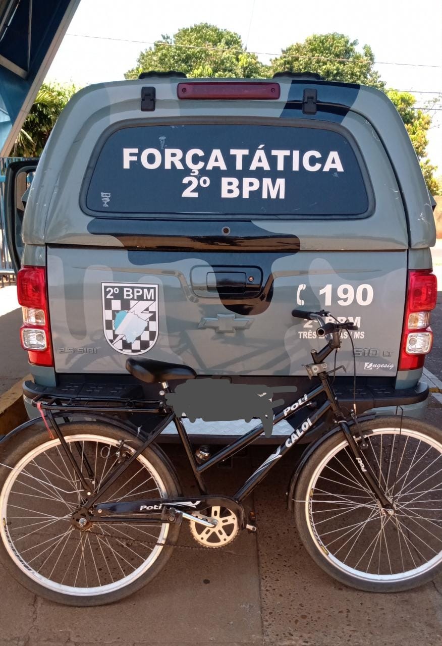 O objeto foi recuperado. Foto: Polícia Militar.