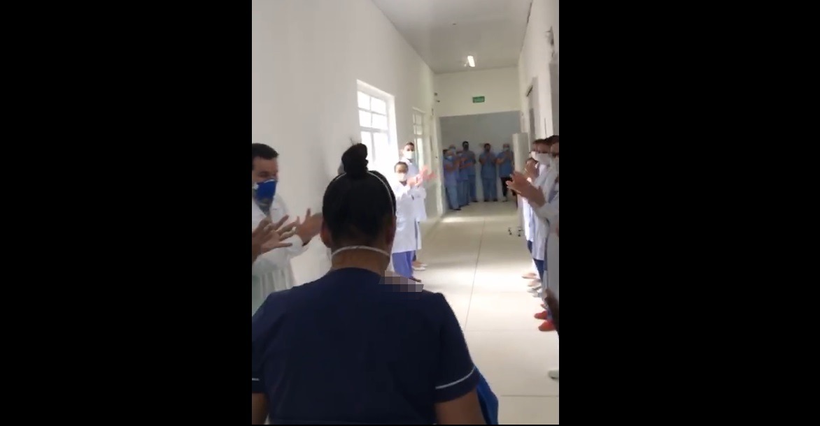 Emrpresário curado da Covid-19 recebe alta nesta terça-feira (7). Foto: Rádio Caçula