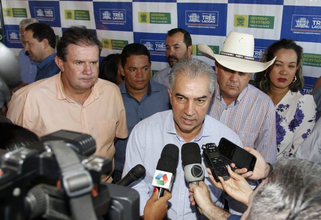 Governador Reinaldo Azambuja. Foto: Divulgação
