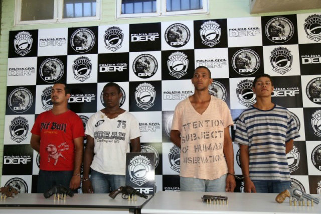 Quadrilha foi desarticulada por policiais da Derf e seguia padrões da facção fictícia da novela 