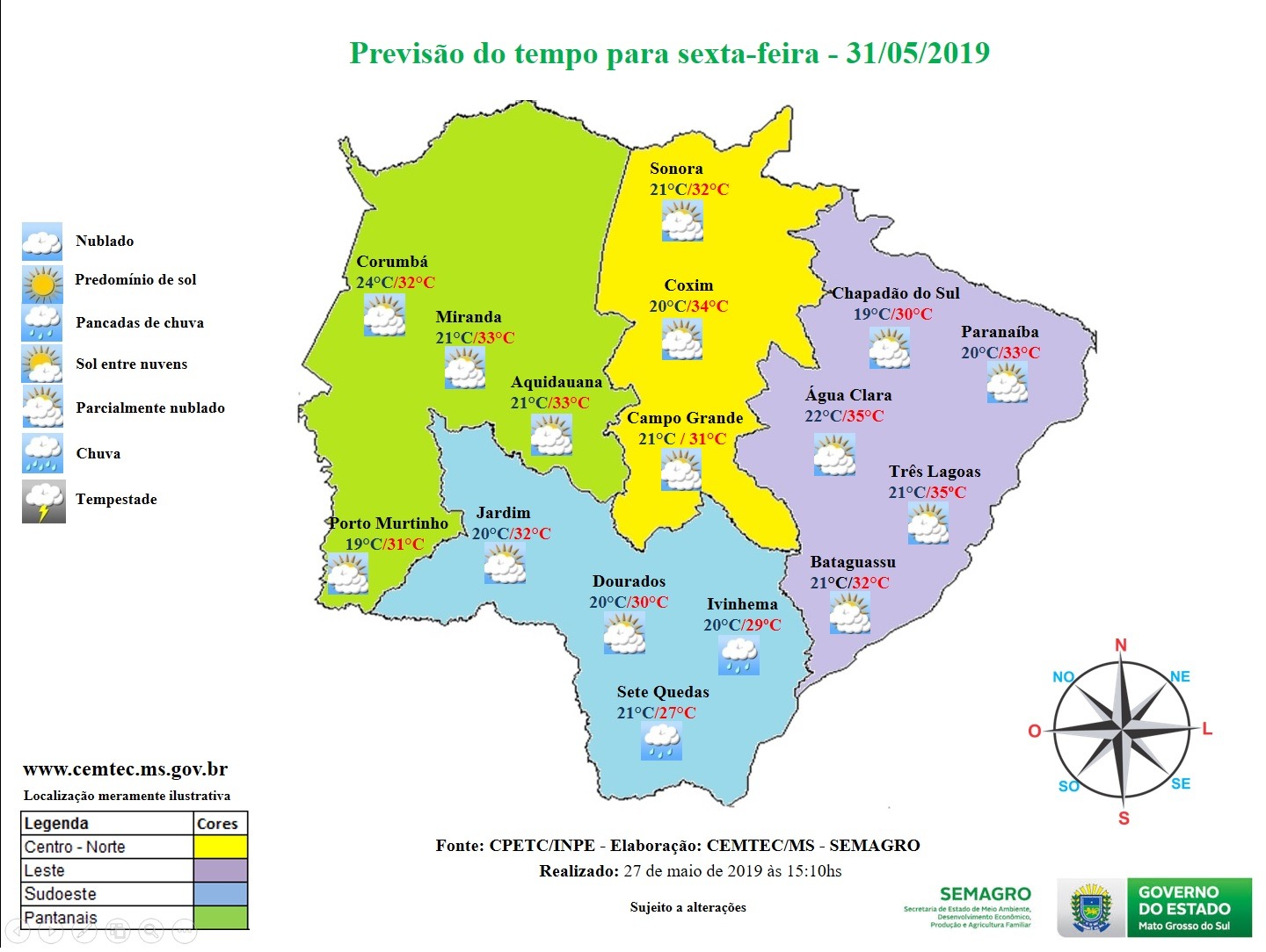 Fonte: CPETC/INPE