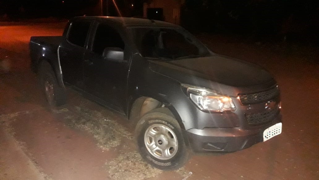 Veículo roubado à mão armada foi localizado no jardim angélica. Foto: Divulgação/Polícia Militar