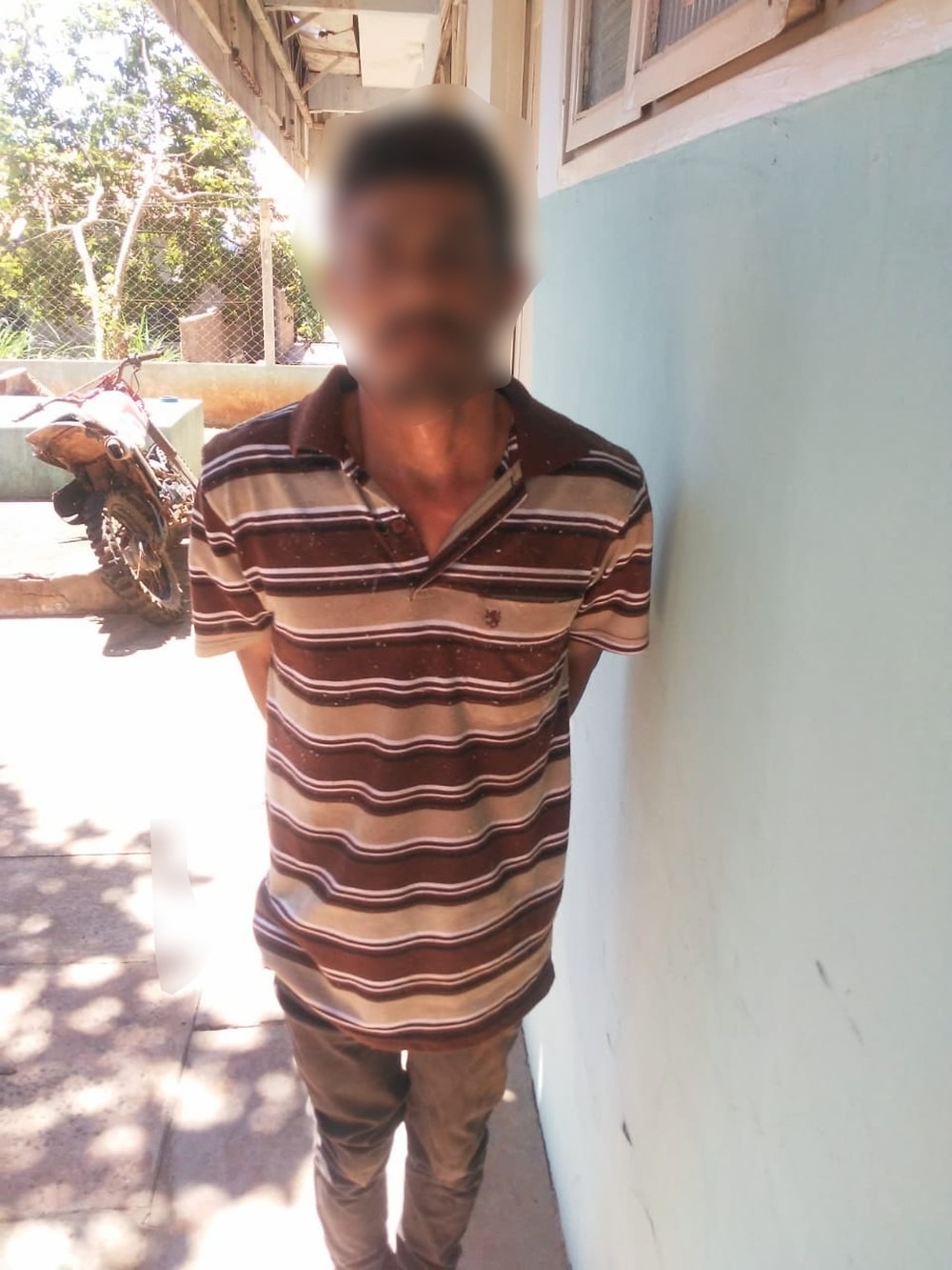 Polícia recapturou ladrão em MS — Foto: Polícia Civil/Divulgação