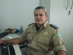 Gratão, atual responsável pela PRF de Três Lagoas
