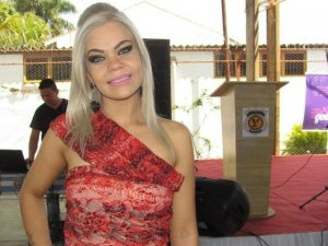 Gabriela Santos Antunes de 20 anos, foi eleita a mais bela detenta da Capital em setembro de 2016. (Foto: Divulgação/ Agepen)