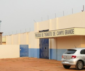 Presídio de trânsito em Campo Grande (MS). Foto: Correio do Estado.