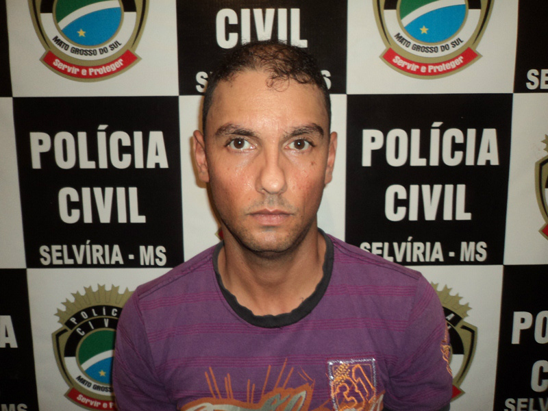 A polícia Civil de Selvíria prendeu Marcos Roberto por tráfico de drogas.Foto: Divulgação 