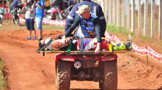 MotoCross Três Lagoas 2019 – Equipe de Resgate (Foto: Arapuá MS)