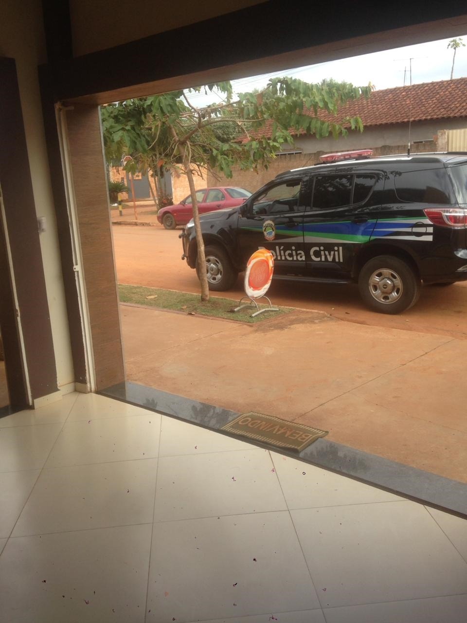 A Polícia Civil realizou a busca pelo estelionatário. Foto: Divulgação