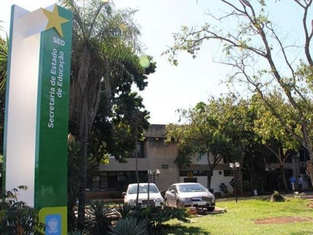 Prédio da SED em Campo Grande (Foto: Edemir Rodrigues/Subcom/Arquivo)
