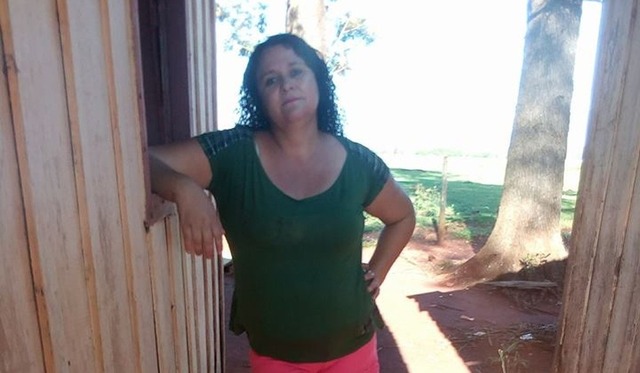 Márcia Lescano foi morta com tiro de espingarda no rosto após discutir com marido, em MS. — Foto: Divulgação.