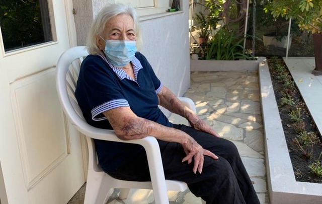 Nathalina Cilona, 96 anos, foi curada coronavírus São José — Foto: Arquivo Pessoal