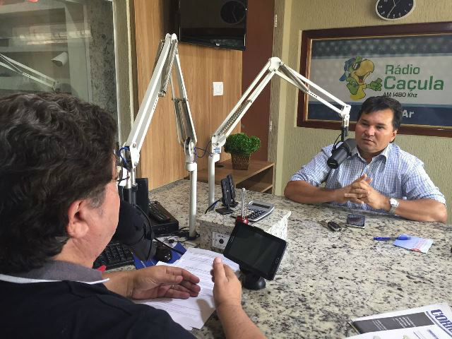 O petebista Idevaldo Claudino, falou sobre metas na Rádio Caçula.