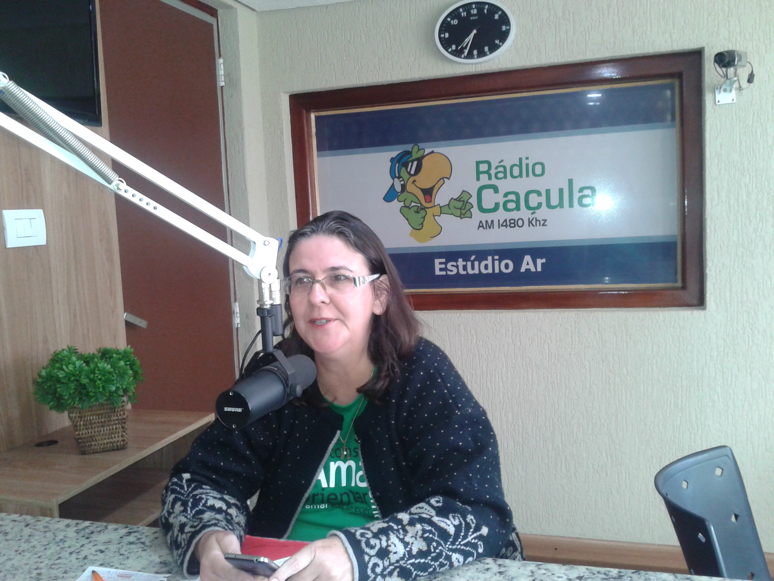Claudia Alves Rodrigues da Silva Coordenadora do Lions Club de Três Lagoas. Foto: Rayani Santa Cruz
