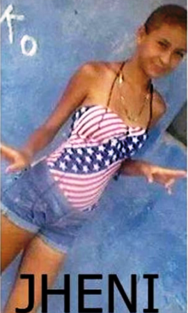 Jhenifer de 14 anos, Não foi encontrada, e ainda está sendo procurada, até o momento não se sabe o que houve com Jhenifer