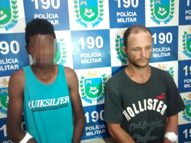 Menor de 16 anos iria receber R$500,00 para levar drogar a um sítio de camiseta preta o acusado Everaldo Jardim Barbosa.Foto:Rádio Caçula