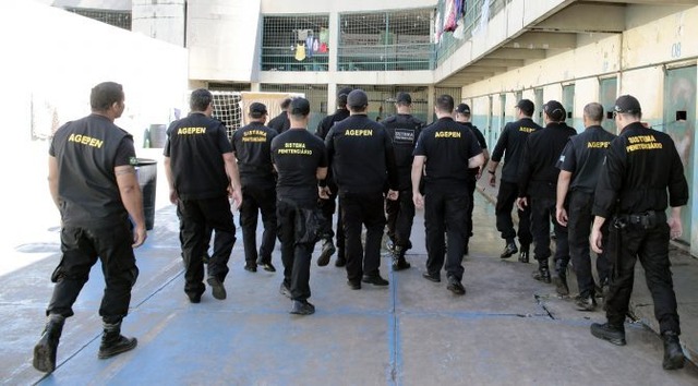 Cerca de 70% dos servidores trabalham diretamente com detentos - Foto: Divulgação/Agepen
