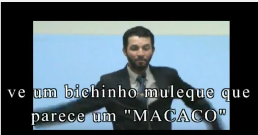 Vereador diz em pela sessão palavras racistas. Foto: Reprodução