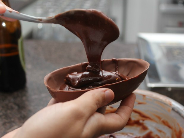 Consumo do chocolate aumenta na Páscoa (Foto: Geraldo Jr. / G1)