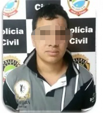 Maikin foi detido em uma agência bancária na avenida Afonso Pena. (Foto: Divulgação)