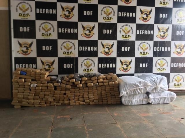 Polícias de MS atuam no combate ao tráfico de drogas e armas em conjunto com a PF (Foto: Divulgação/DOF)