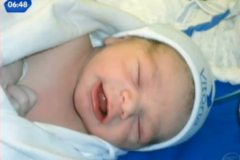 O bebê tinha apenas 7 meses de vida.Foto: Reprodução