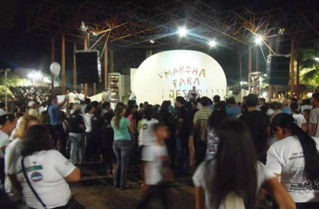 Marcha para Jesus em Cassilândia - Foto: Reprodução