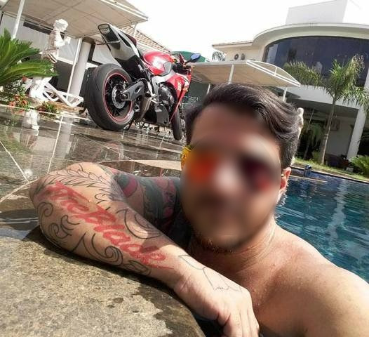 Breno Fernando Solon Borges foi transferido do Presídio de Segurança Média de Três Lagoas para uma clínica. Foto: Reprodução Facebook. 