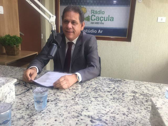 Jorge Martinho-PSD foi o último candidato a participar da rodada de entrevistas da Rádio Caçula.