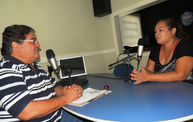 Raquel Vonsoski organiza o movimento pelas redes sociais em  Três Lagoas. Foto: Rádio Caçula