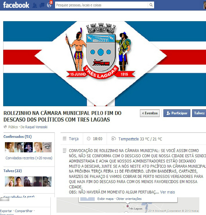 Reprodução facebook