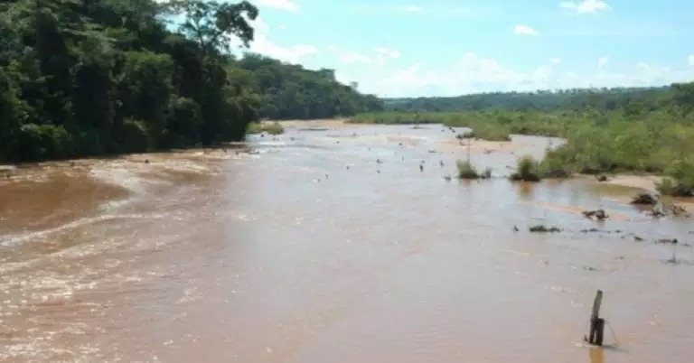 Vítima desapareceu no Rio Santana. Foto: Divulgação/Governo MS