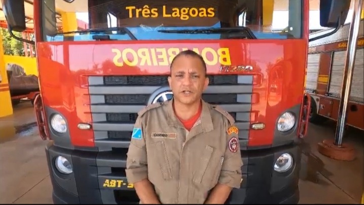 O 5º Grupamento do Corpo de Bombeiro Militar faz alerta a população sobre incêndios. Foto: 5ºGCB.