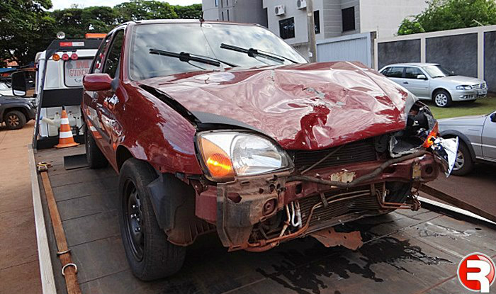 João Batista Lopes da Silva, 43 colidiu contra moto pilotada por duas jovens.Foto: Osvaldo Duarte