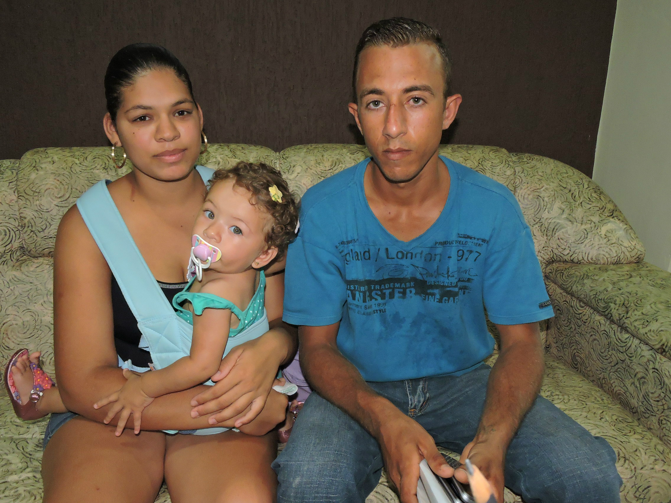 Gean Carlos é pai de família e precisa honrar com seus compromissos, entre eles, o sustento da esposa e de sua filha, uma bebê de 1 ano. Foto: Rádio Caçula