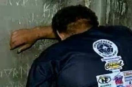 O suspeito (Foto: Reprodução Rede Record)