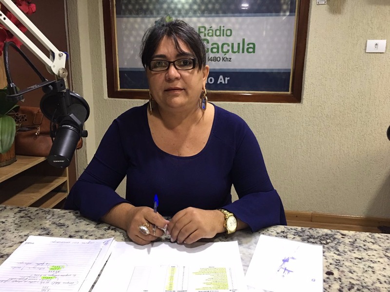 Maria Célia Medeiros deu entrevista exclusiva à Caçula FM. (Foto: Ana Carolina Kozara/Caçula FM)