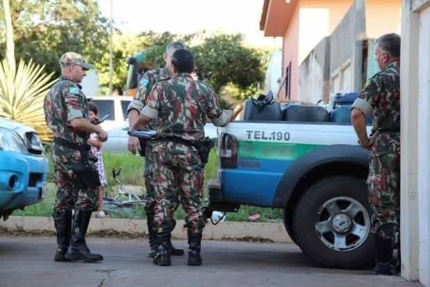 A equipe da Polícia Militar Ambiental de Três Lagoas atendeu a ocorrência no último domingo (16). Foto: Reprodução