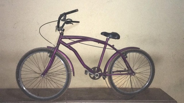 Bicicleta recuperada por policiais do 2º BPM. Foto: ASSECOM 2º BPM.
