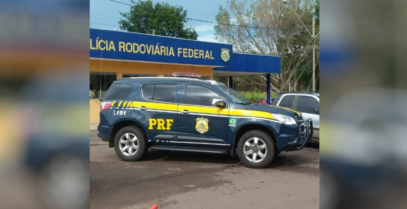 Ocorrência foi flagrada pela Polícia Rodoviária Federal (PRF) que realizava fiscalização de rotina na BR-262. Foto: Reprodução/Rádio Caçula