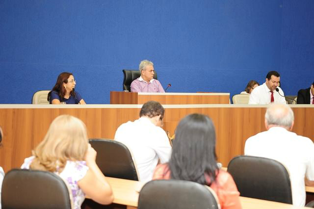 Vereadores fazem questionamentos a secretária de saúde.Foto: Facebook/ Câmara