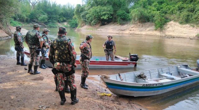 A Polícia Militar Ambiental incia 