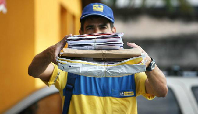 Correios passa a aceitar pagamento parcelado no cartão. Foto: Divulgação