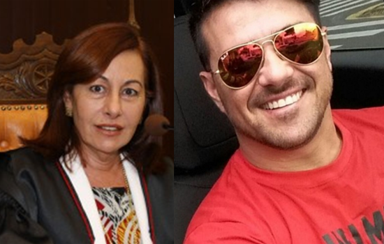 Tânia e o filho Breno: articulação para liberdade de acusado por tráfico movimenta a Justiça. (Fotomontagem/Redes sociais)