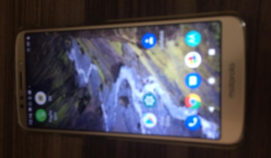 Aparelho celular recuperado durante a ação. Foto: Divulgação/1ª DP.