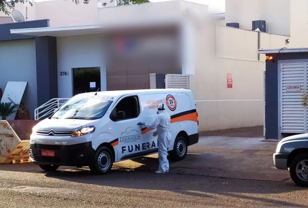 Primeira vítima de Covid-19 em MS foi idosa de Batayporã, em março de 2020 — Foto: Carlos da Cruz/TV Morena