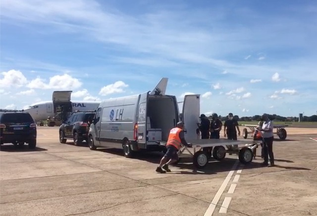 MS recebe nova remessa de vacinas contra a Covid-19 — Foto: Carla Salentim/TV Morena