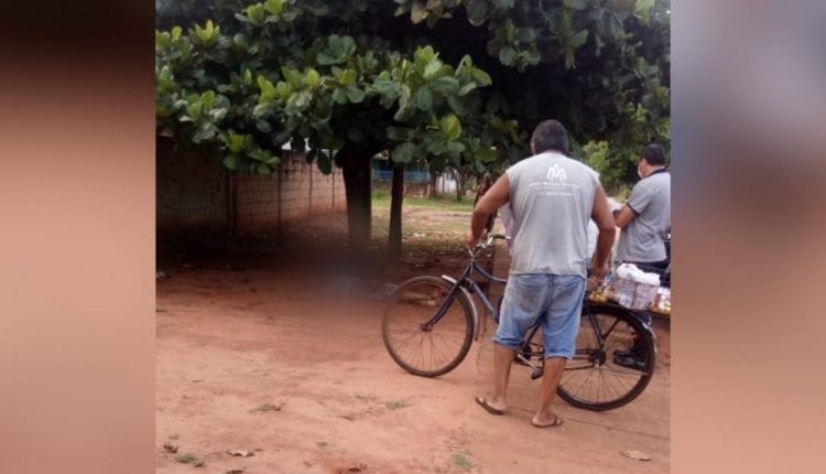 Alberto foi atingido por facada e não resistiu | Imagem: Leitor Midiamax / Via WhatsApp